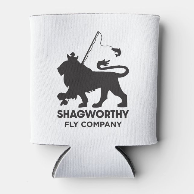 Shagworthy Fly Company Coozie Dosenkühler (Vorderseite)