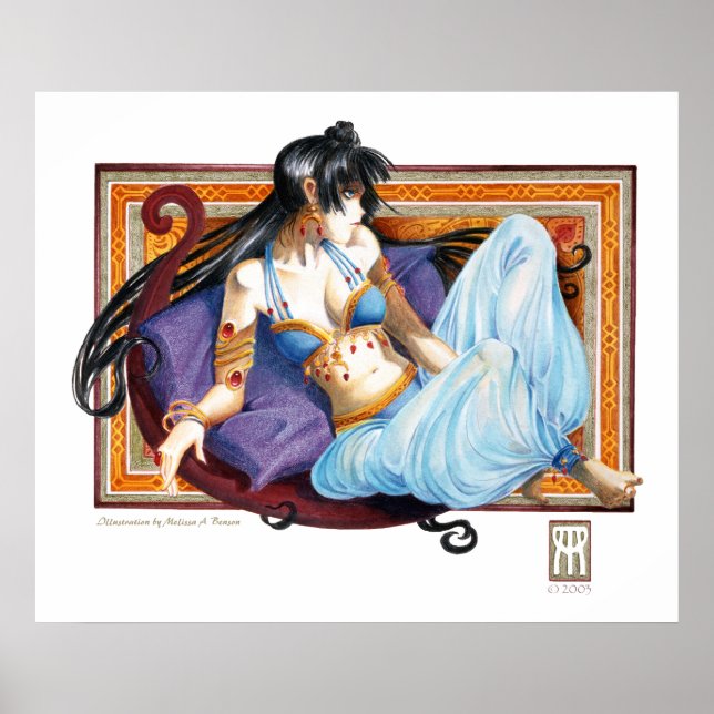 Shaharazade Genii Poster (Vorne)