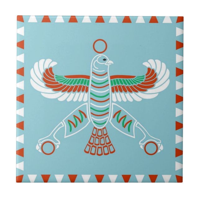 Shahbaz Fliese (Vorderseite)