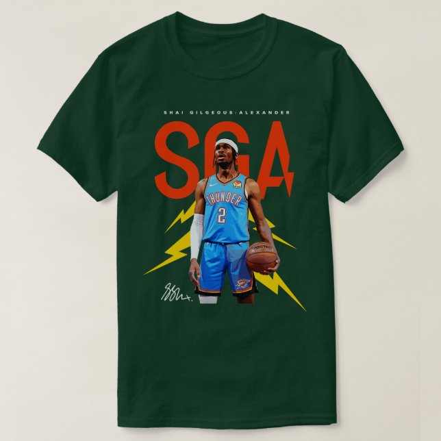 Shai Gilgeous Alexander 1 T-Shirt (Design vorne)