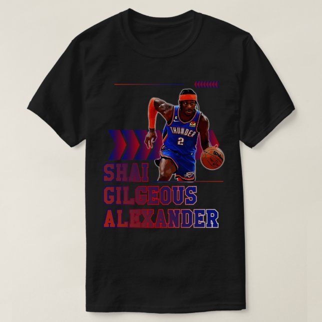 Shai Gilgeous Alexander Basketball T-Shirt (Design vorne)