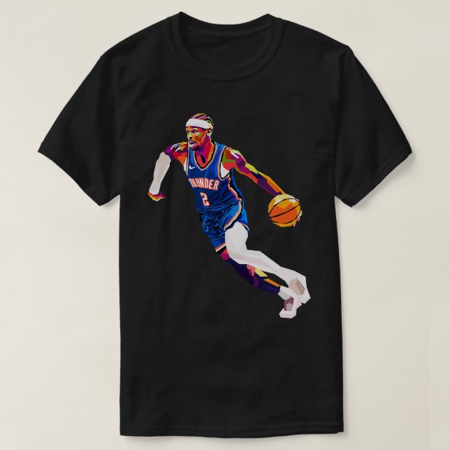 Shai Gilgeous Alexander WPAP 2 T-Shirt (Design vorne)