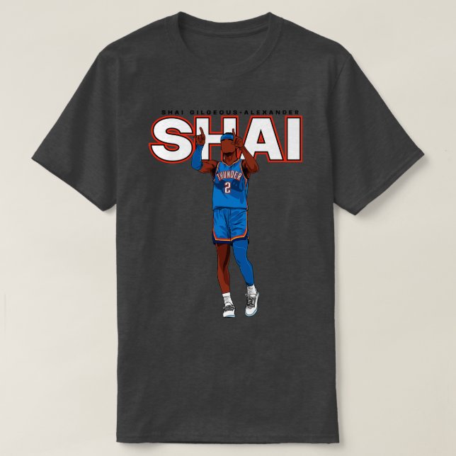 Shai GilgeousAlexander 4 T-Shirt (Design vorne)