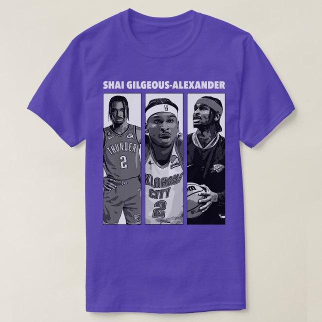 Shai GilgeousAlexander Basketball 2 T-Shirt (Design vorne)