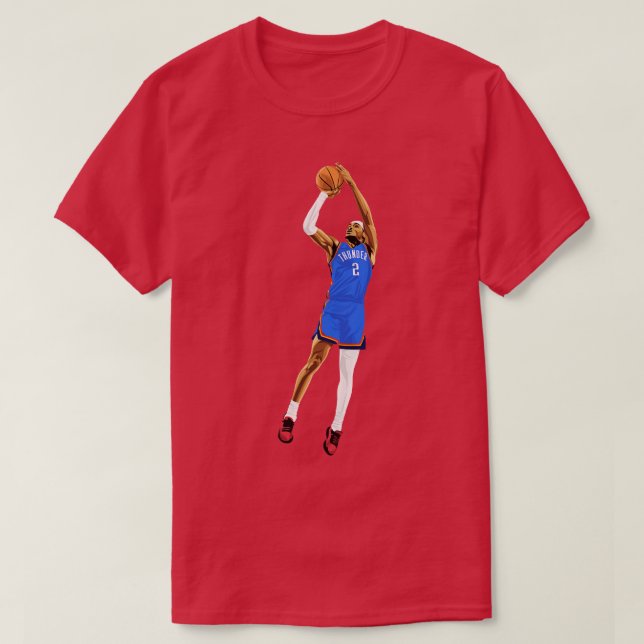 Shai GilgeousAlexander OKC T-Shirt (Design vorne)