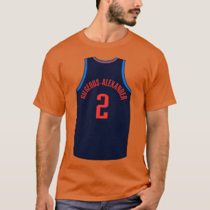 Shai GilgeousAlexander Oklahoma City Jersey Qiangy T-Shirt