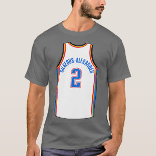 Shai GilgeousAlexander Oklahoma City Jersey Qiangy T-Shirt