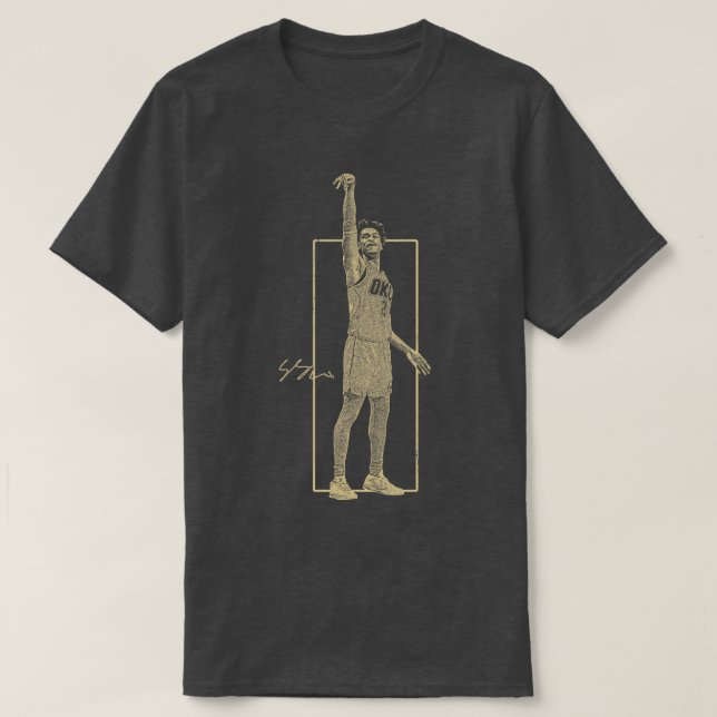 Shai GilgeousAlexander T-Shirt (Design vorne)
