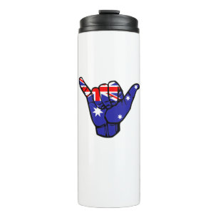Shaka Australia Flag Thermosbecher