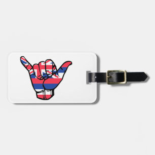 Shaka Hawaii-Flagge Gepäckanhänger