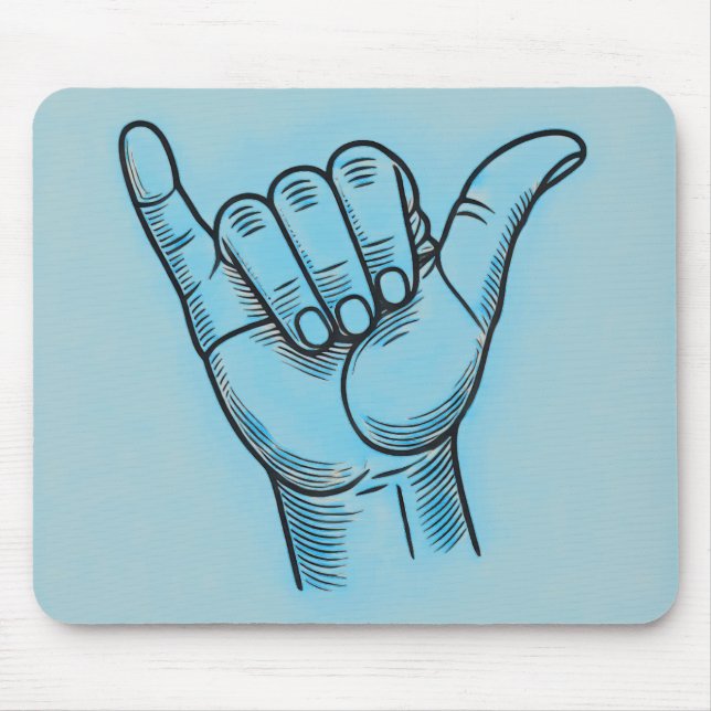 Shaka Mousepad (Vorne)