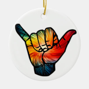 Shaka Rainbow Keramikornament