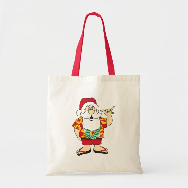 Shaka Santa Tragetasche (Vorne)