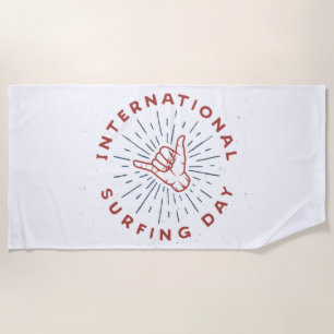 Shaka, shaka hand, Strandtuch