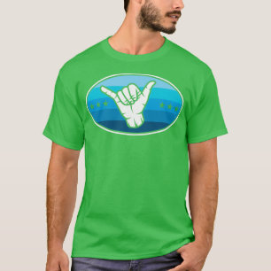 Shaka Shaka Sign Surf Sign Hang Loose Hawaiian T-Shirt