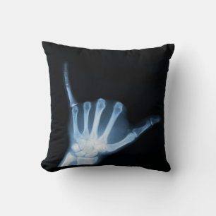 Shaka Sign X-Ray (Hang Loose) Kissen