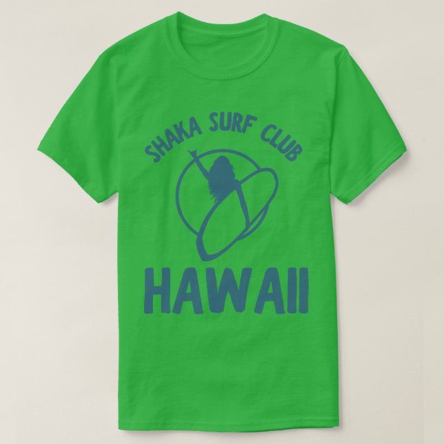 Shaka Surf Club Hawaii TShirt (Design vorne)