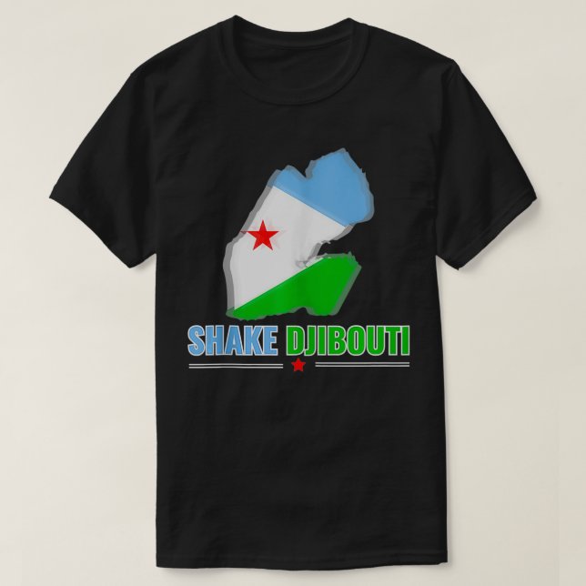 Shake Djibouti T-Shirt (Design vorne)