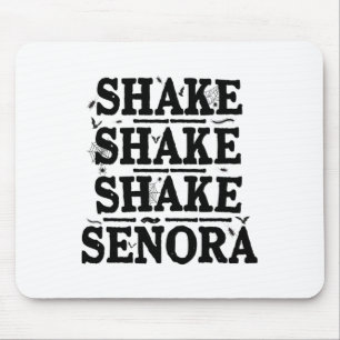 Shake Shake Shake Retro Vintag Funny Halloween Sp Mousepad