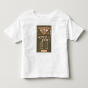 Shakepeares erhabene Tragödie "Romeo u. Juliet " Kleinkind T-shirt