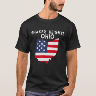Shaker Heights Ohio USA Staat America Travel Ohioa T-Shirt