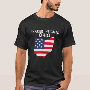 Shaker Heights Ohio USA Staat America Travel Ohioa T-Shirt