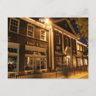 Shaker Square bei Nacht - 1 Postkarte