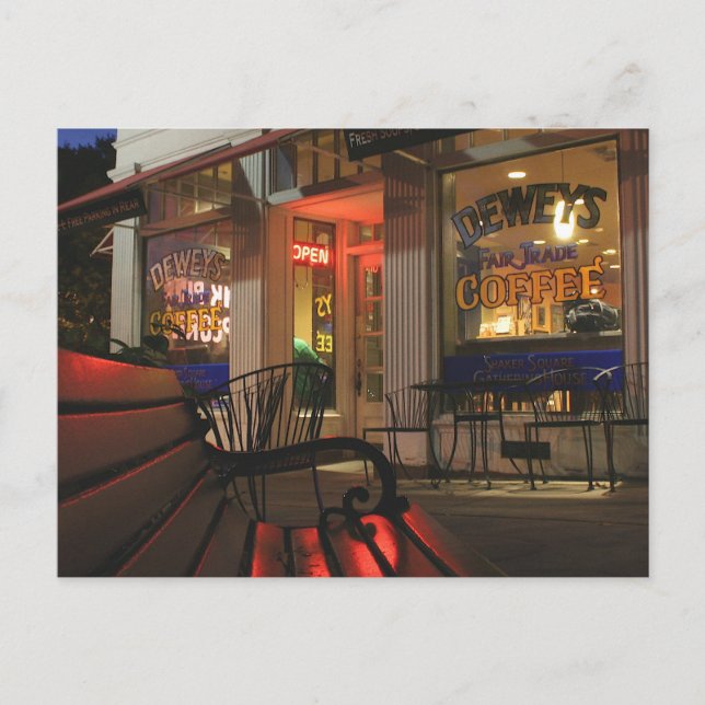 Shaker Square bei Nacht - 2 Postkarte (Vorderseite)