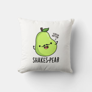 Shakes/Birne Funny Pear Fruit Pun Kissen