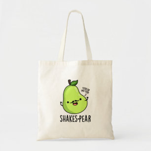 Shakes/Birne Funny Pear Fruit Pun Tragetasche
