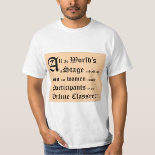 Shakespeare All the World - Online-Klassenzimmer T-Shirt