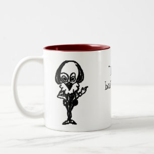 Shakespeare Beleidigung - Zweifarbige Tasse