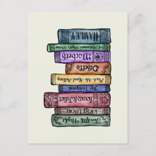 Shakespeare Books No.1 Postkarte