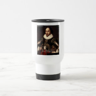 Shakespeare "Ehrlichkeit Erbe" Zitate Geschenke &  Reisebecher