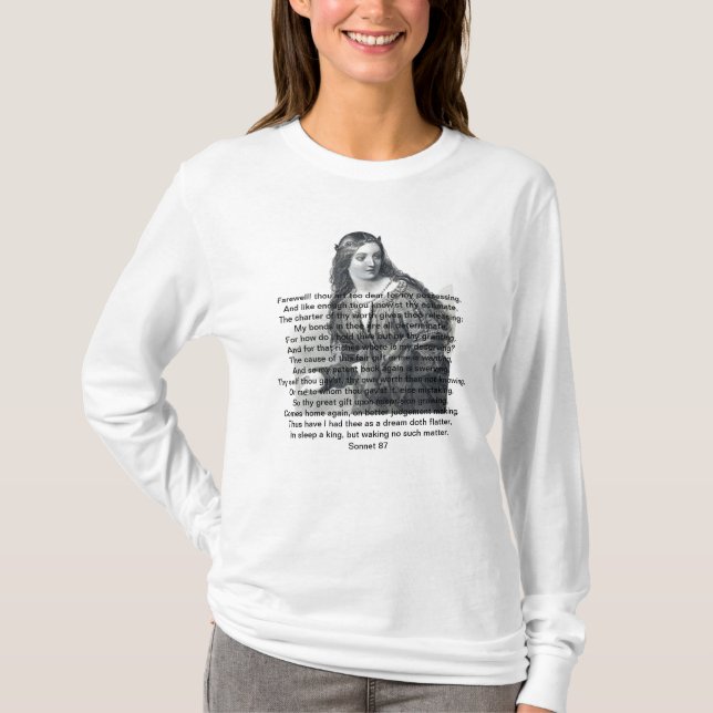 Shakespeare-Fee T-Shirt (Vorderseite)