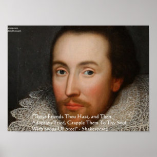 Shakespeare "Friends" Biorage Plakate