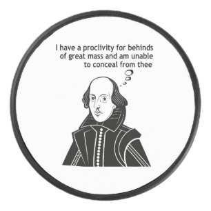 Shakespeare Funny Zitat Eishockey Puck