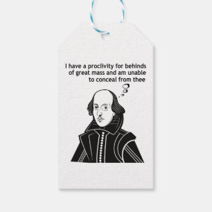 Shakespeare Funny Zitat Geschenkanhänger
