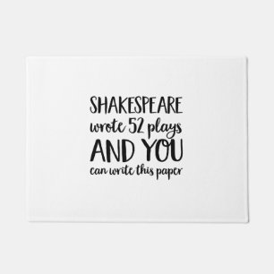 Shakespeare Fußmatte