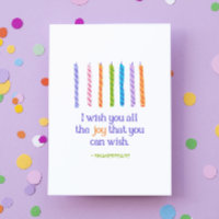 Shakespeare Geburtstag Minimalistisch Retro Beste