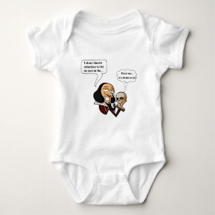 Shakespeare Hamlet, Sein oder Nichtsein Baby Strampler