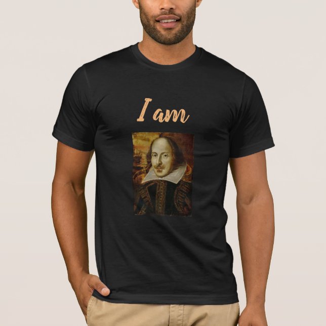 Shakespeare - Ich bin Bard T-Shirt (Vorderseite)