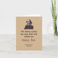 Shakespeare Inspiration Vintager Bookish Abschluss