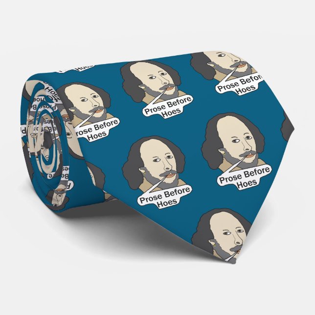 Shakespeare Krawatte (Gerollt)