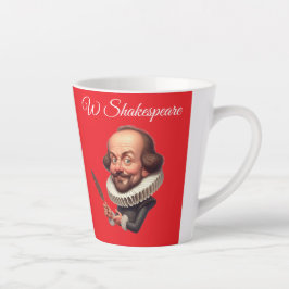 Shakespeare Latte Tasse