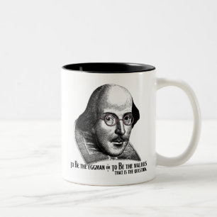 Shakespeare Lennon II Zweifarbige Tasse