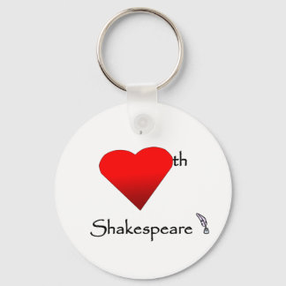 Shakespeare-Liebe Schlüsselanhänger