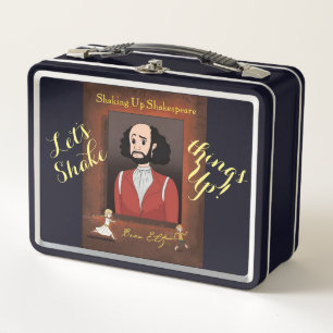 Shakespeare-Lunchbox Metall Brotdose