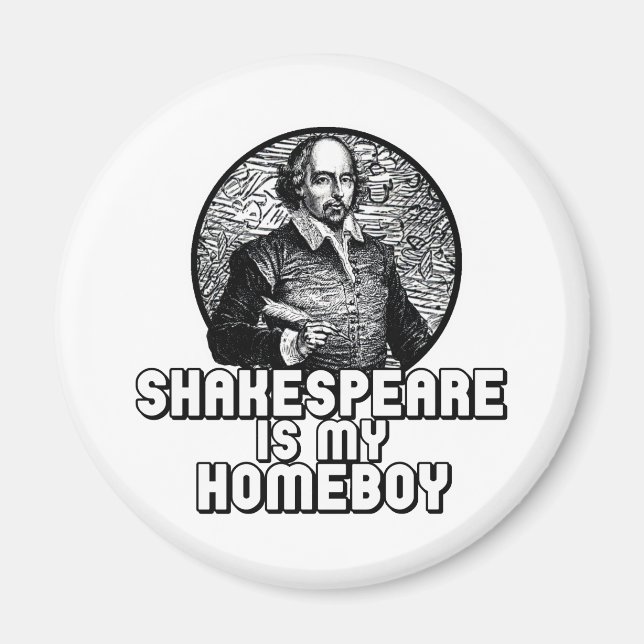Shakespeare Magnet (Vorne)