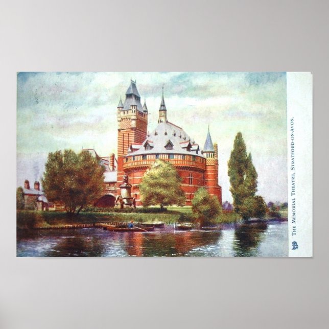 Shakespeare Memorial Theater, Stratford-upon-Avon Poster (Vorne)
